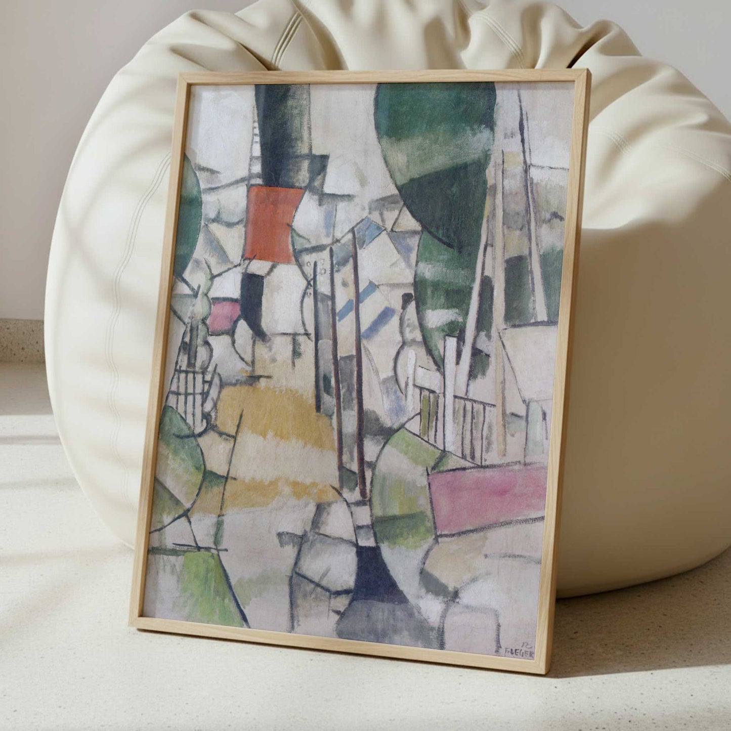 Level Crossing (1912) by Fernand Léger – Art Print - Interior inspiration