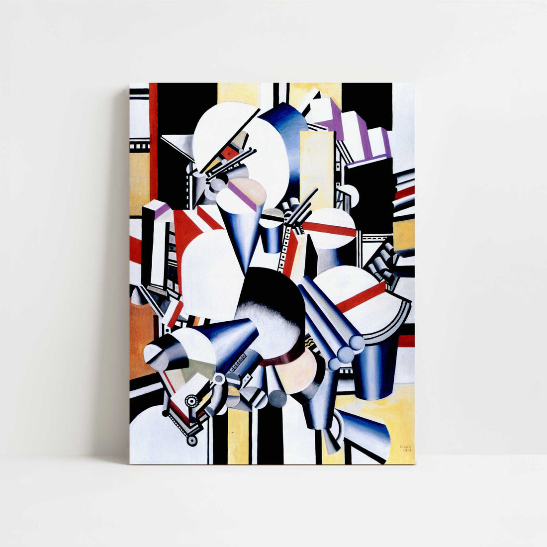Mechanical Elements (1918-23) by Fernand Léger – Art Print - Unframed art print