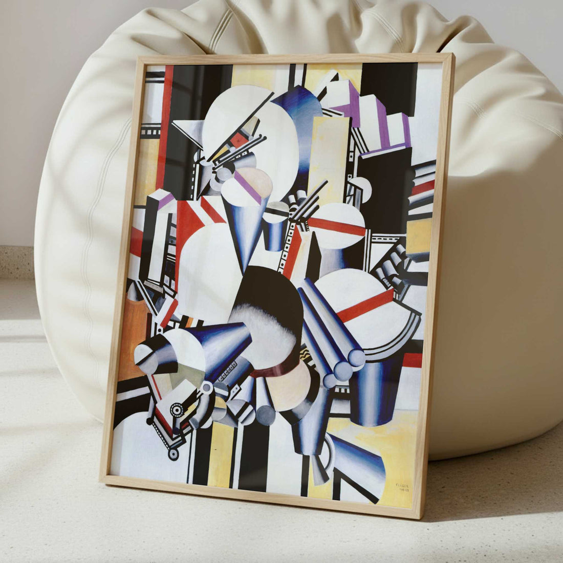 Mechanical Elements (1918-23) by Fernand Léger – Art Print - Interior inspiration