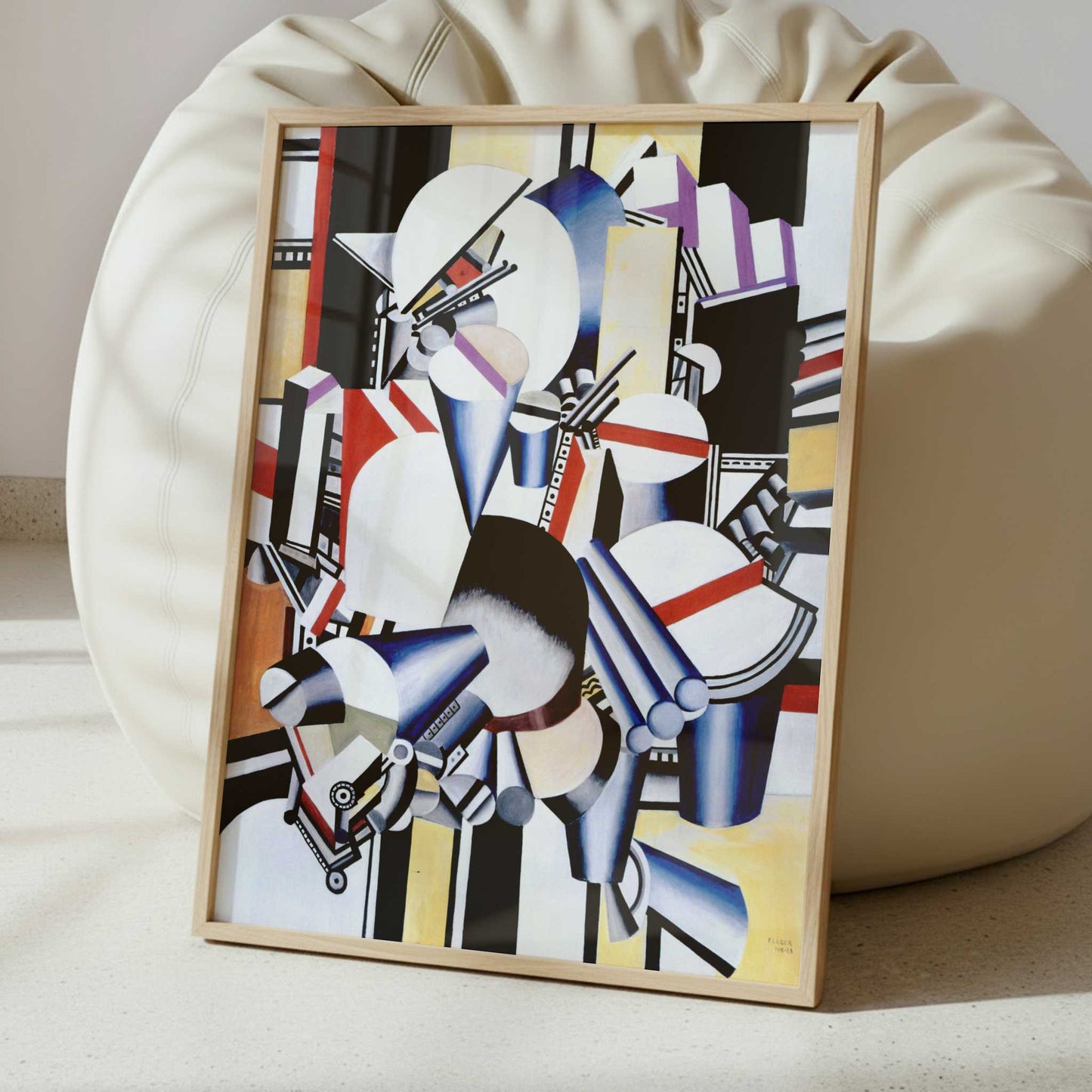 Mechanical Elements (1918-23) by Fernand Léger – Art Print - Interior inspiration