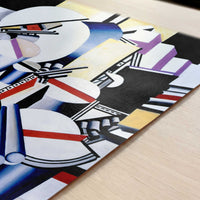 Mechanical Elements (1918-23) by Fernand Léger – Art Print - Close-up detail of the art print