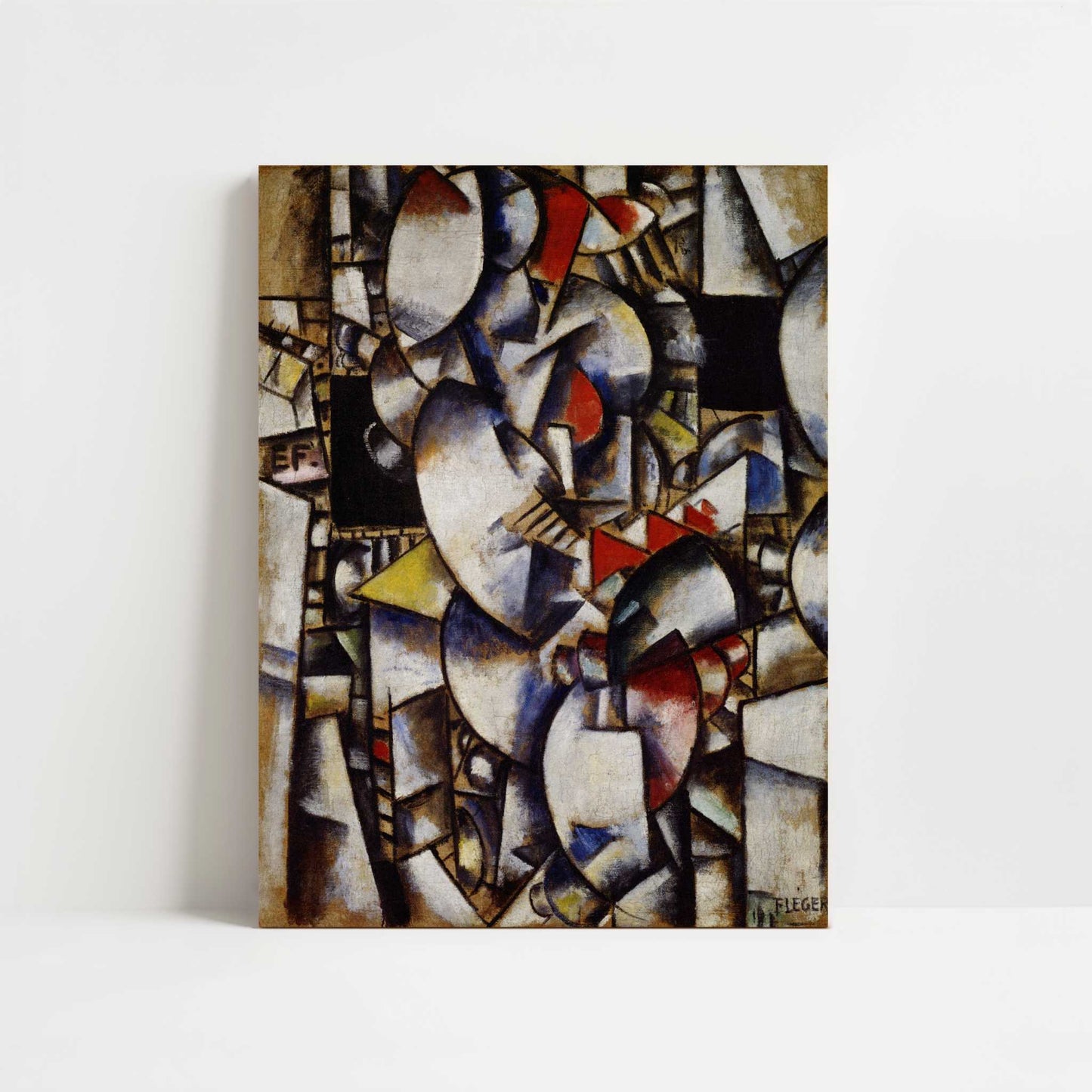 Nude Model in the Studio (1912-13) by Fernand Léger – Art Print - Unframed art print