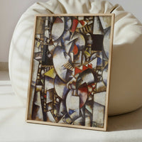 Nude Model in the Studio (1912-13) by Fernand Léger – Art Print - Interior inspiration