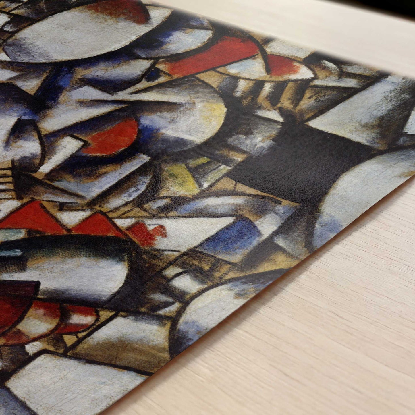 Nude Model in the Studio (1912-13) by Fernand Léger – Art Print - Close-up detail of the art print