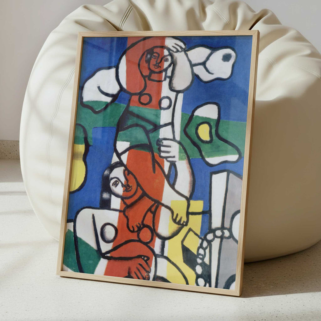 Polychrome Acrobats (1951) by Fernand Léger – Art Print - Interior inspiration