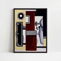 Framed Canvas - Framed canvas in black frame