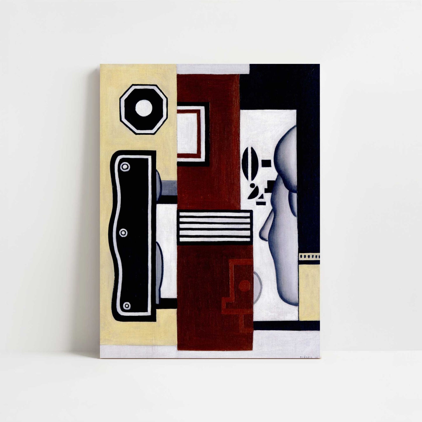 Profile (1926) by Fernand Léger – Art Print - Unframed art print