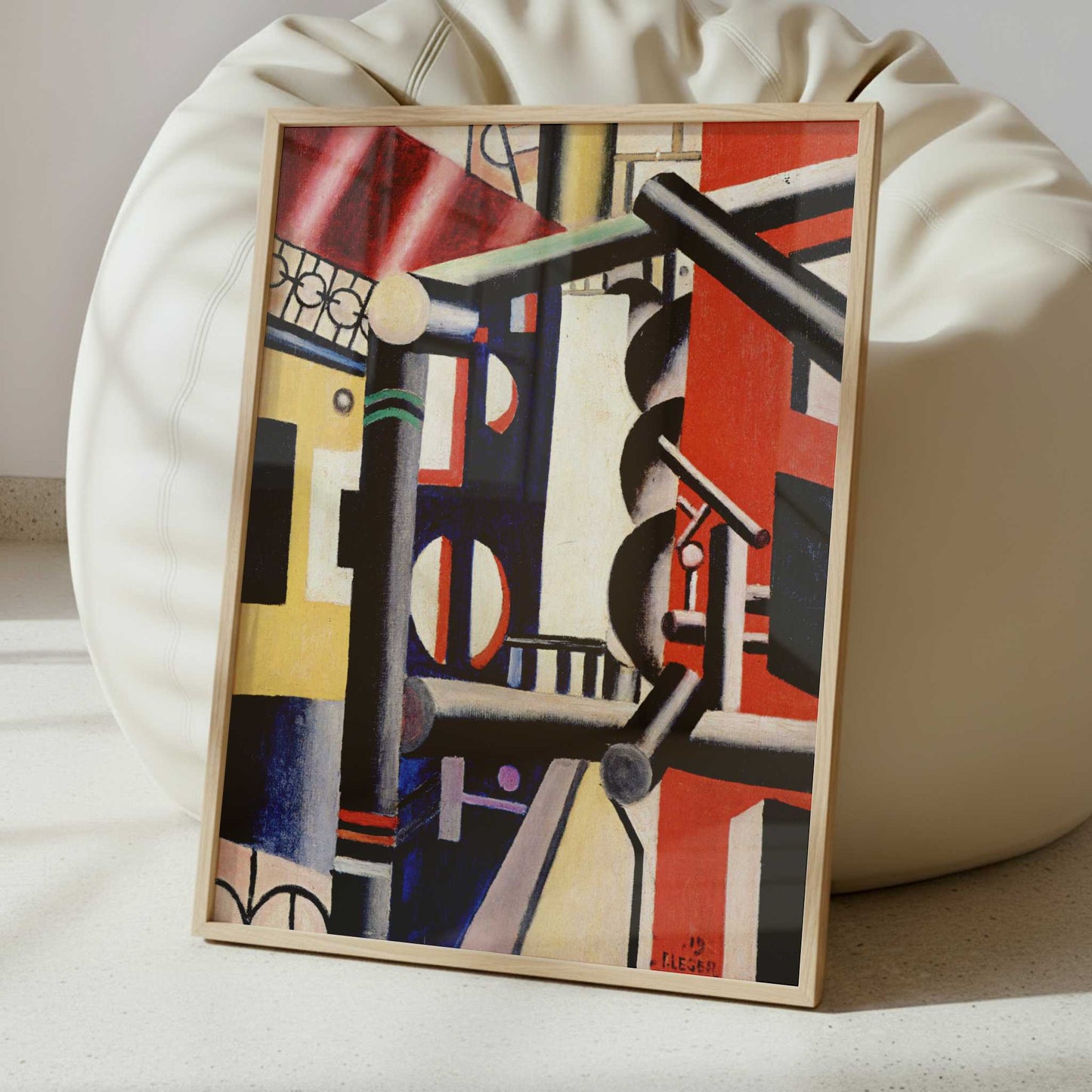 Scaffolding (1919) by Fernand Léger – Art Print - Interior inspiration