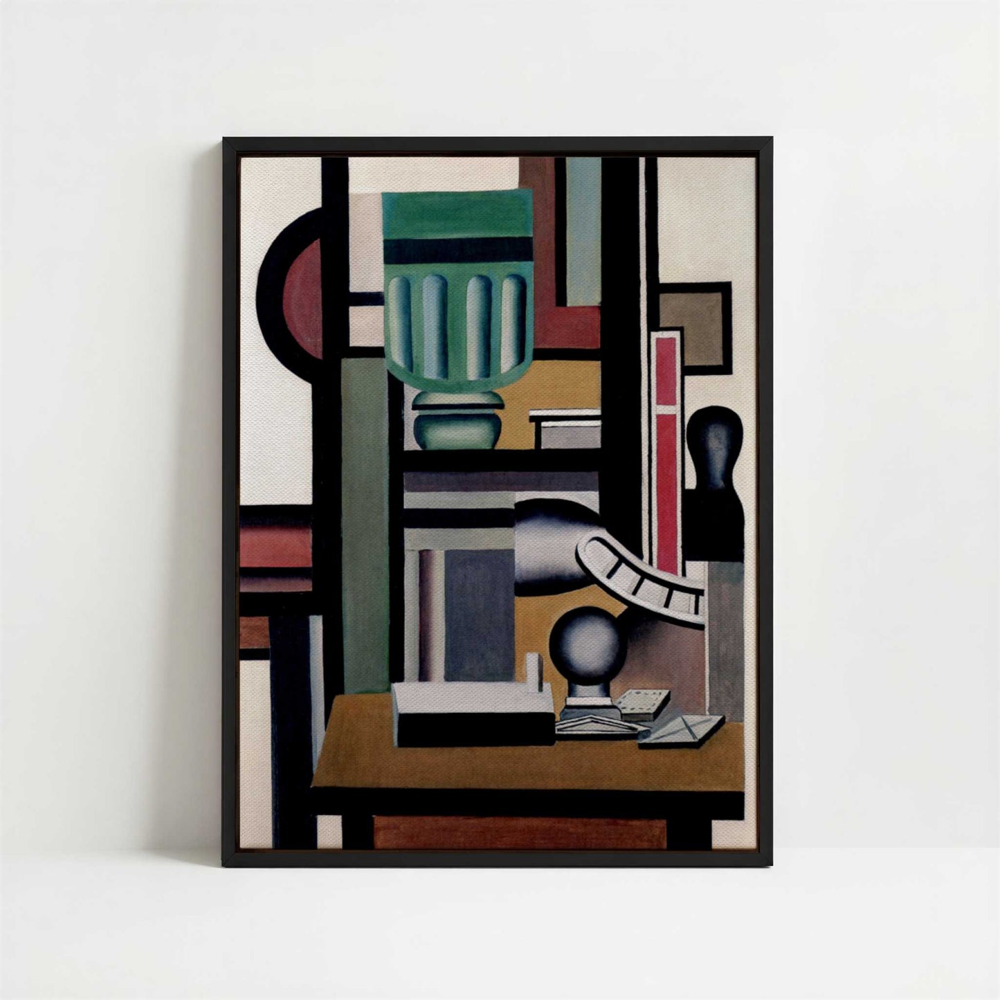 Framed Canvas - Framed canvas in black frame