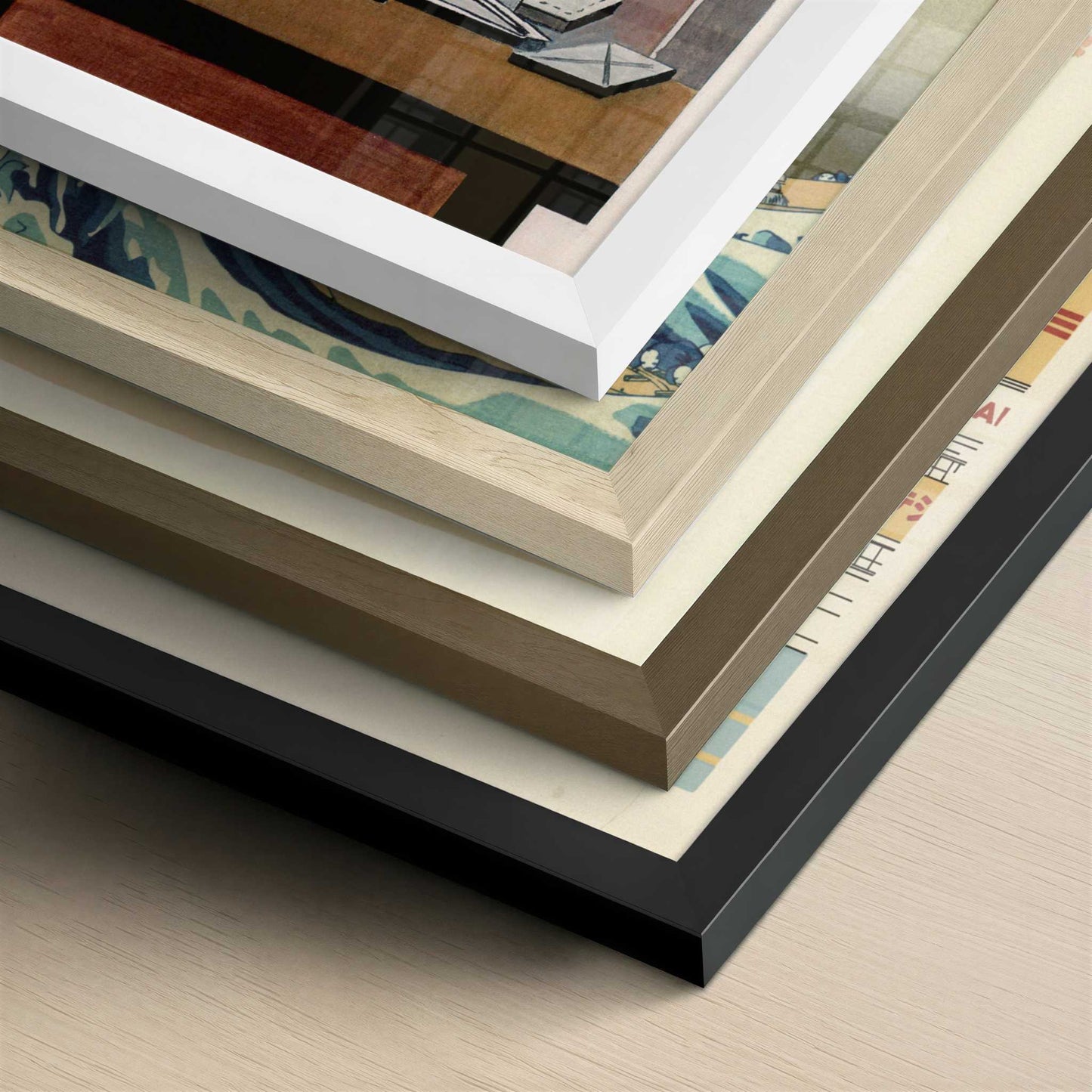 Still Life (1924) by Fernand Léger – Art Print - Close-up detail of the different frames