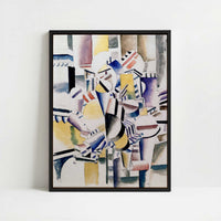 Framed Canvas - Framed canvas in black frame