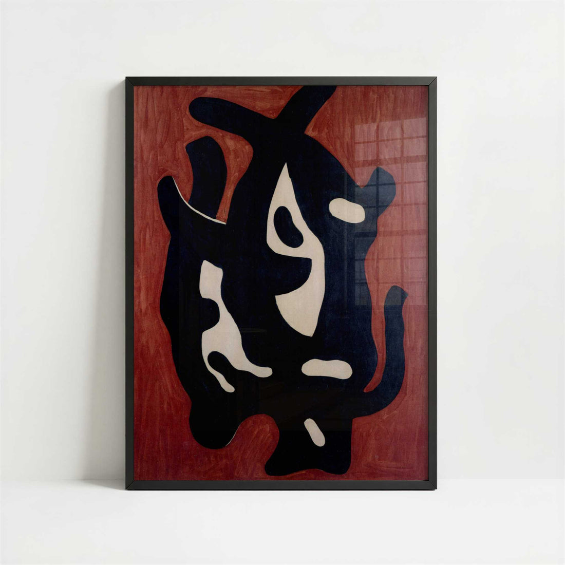 The Black Root (1941) by Fernand Léger – Art Print - Art print in black frame