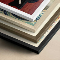 The Black Root (1941) by Fernand Léger – Art Print - Close-up detail of the different frames