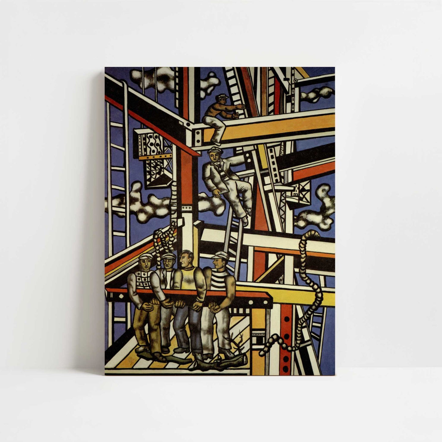 The Builders (1950) by Fernand Léger – Art Print - Unframed art print