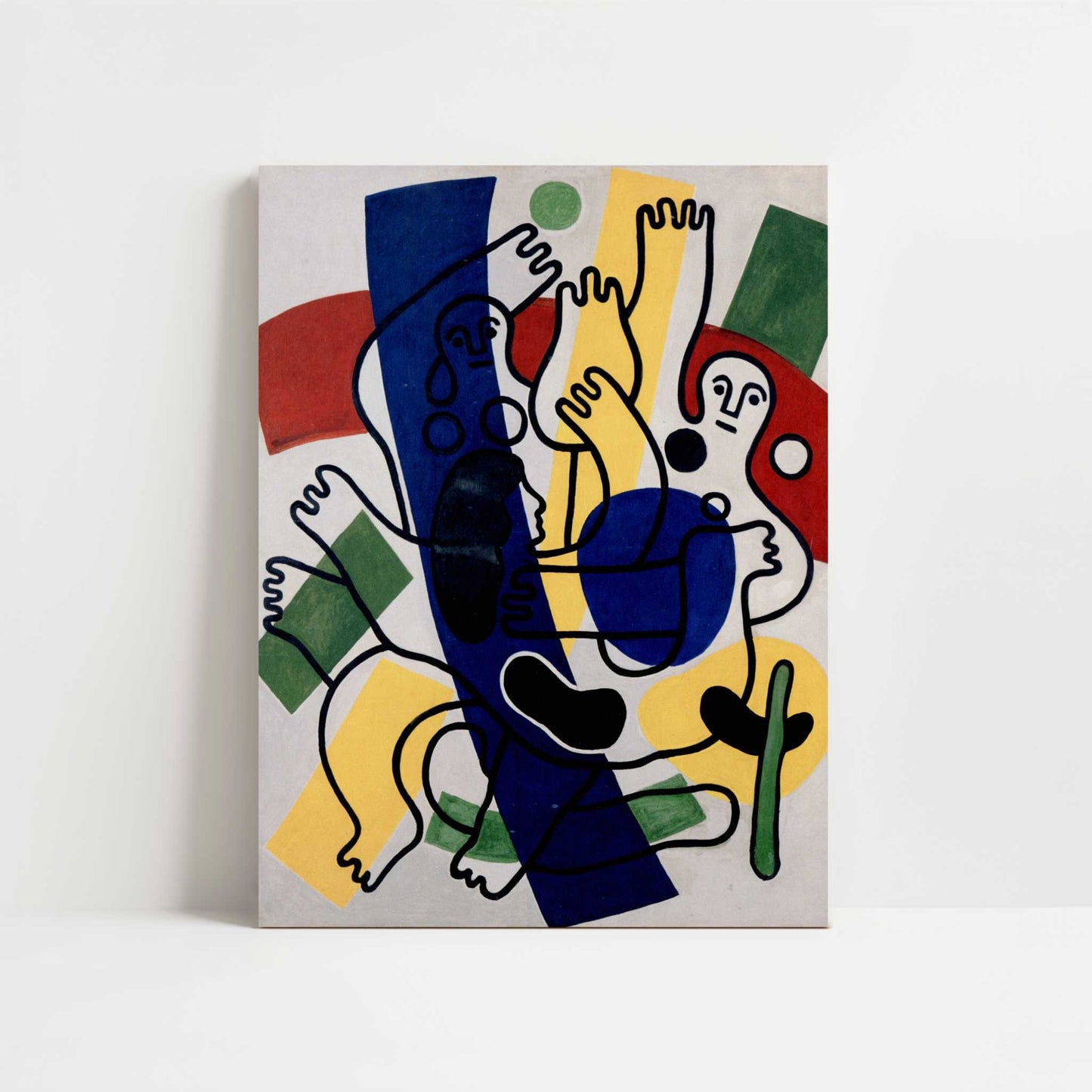 The Dance (1942) by Fernand Léger – Art Print - Unframed art print