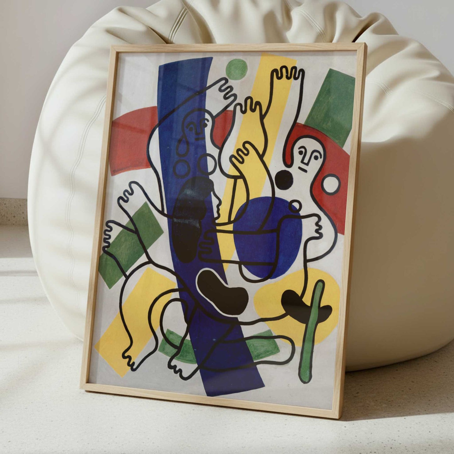 The Dance (1942) by Fernand Léger – Art Print - Interior inspiration