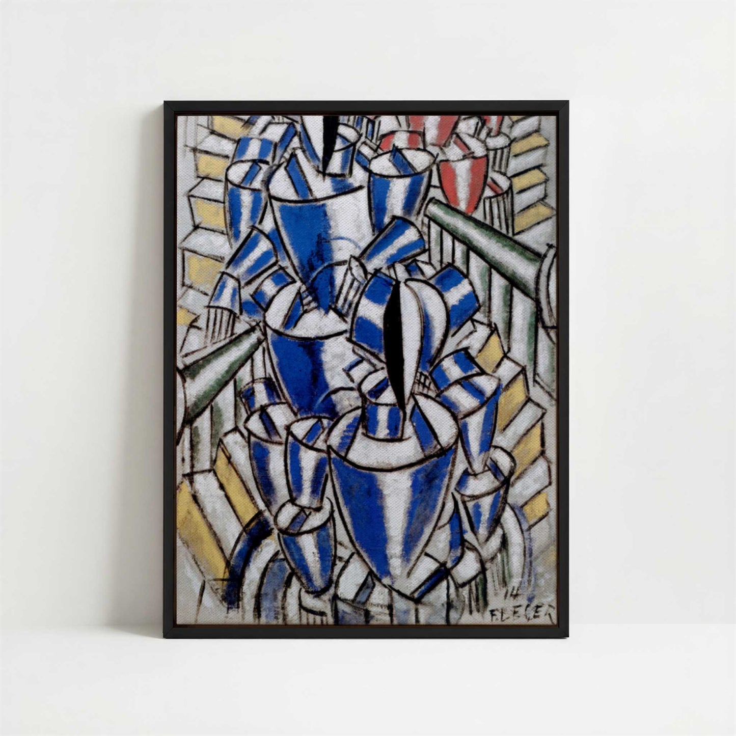 Framed Canvas - Framed canvas in black frame