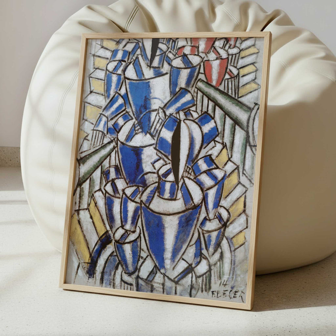The Stairway (1914) by Fernand Léger – Art Print - Interior inspiration