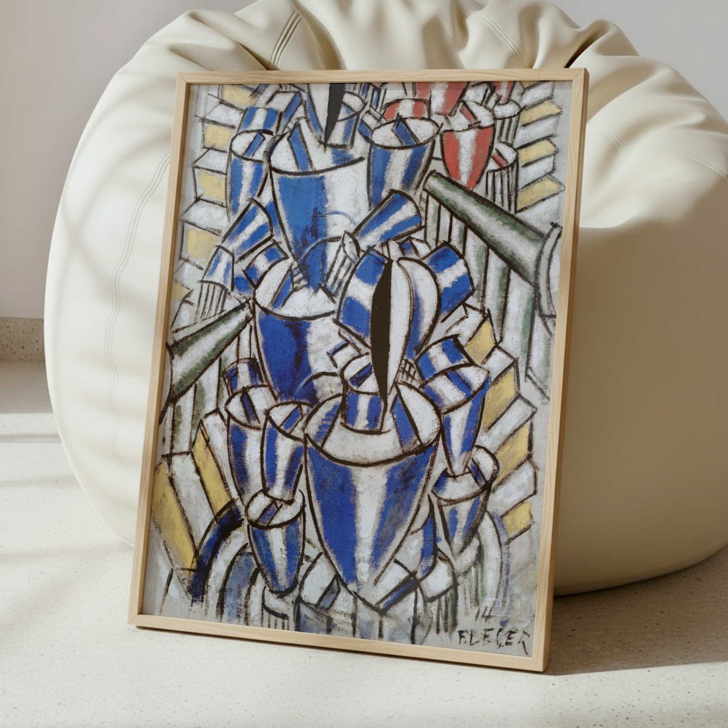 The Stairway (1914) by Fernand Léger – Art Print - Interior inspiration