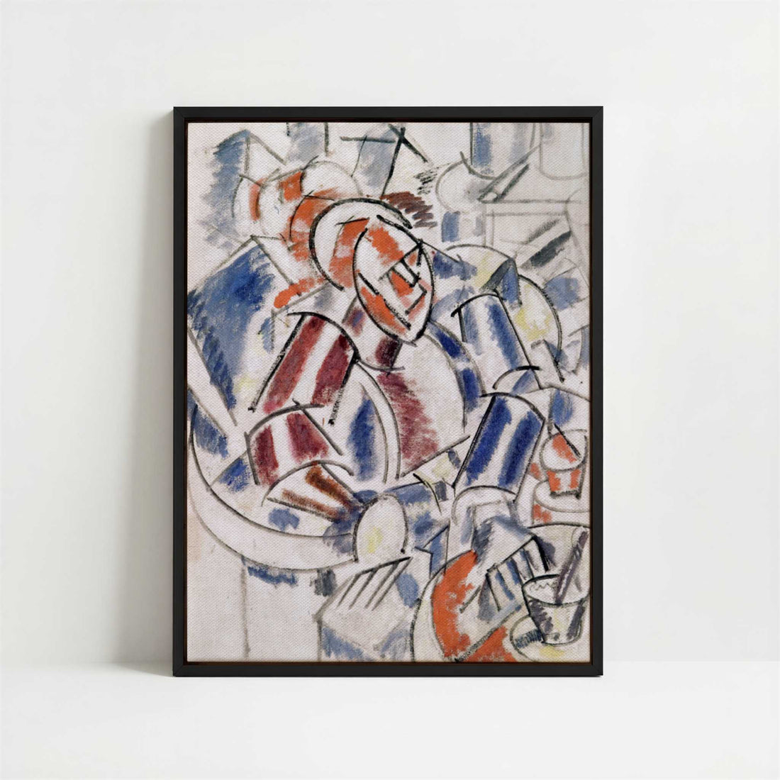 Framed Canvas - Framed canvas in black frame