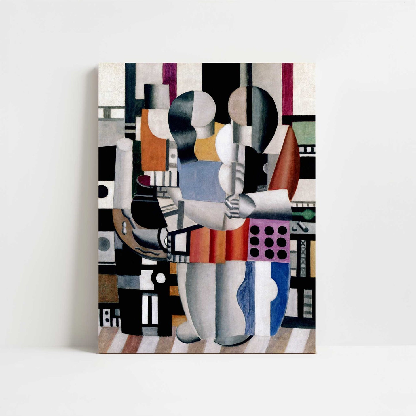 Three Figures (1921) by Fernand Léger – Art Print - Unframed art print