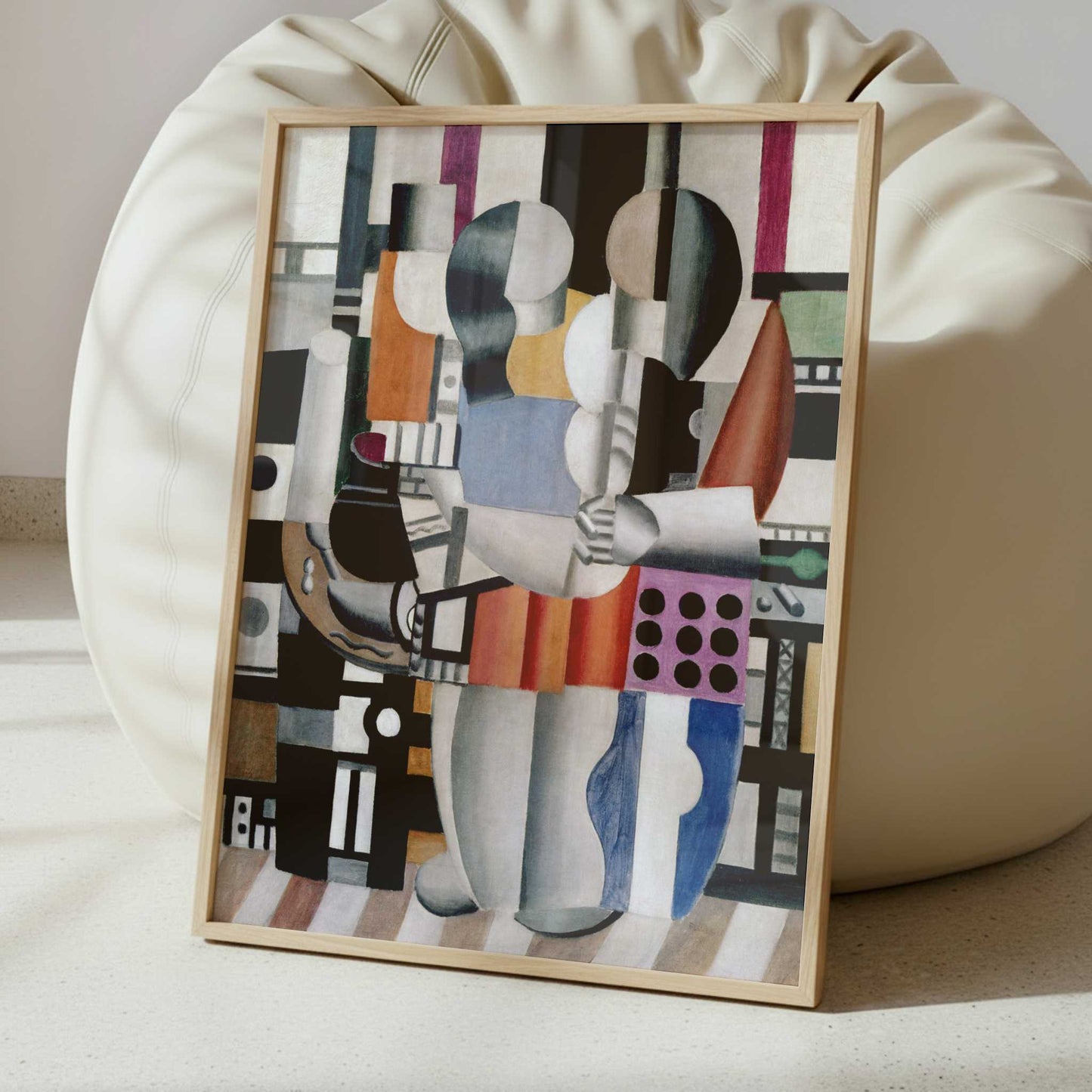 Three Figures (1921) by Fernand Léger – Art Print - Interior inspiration