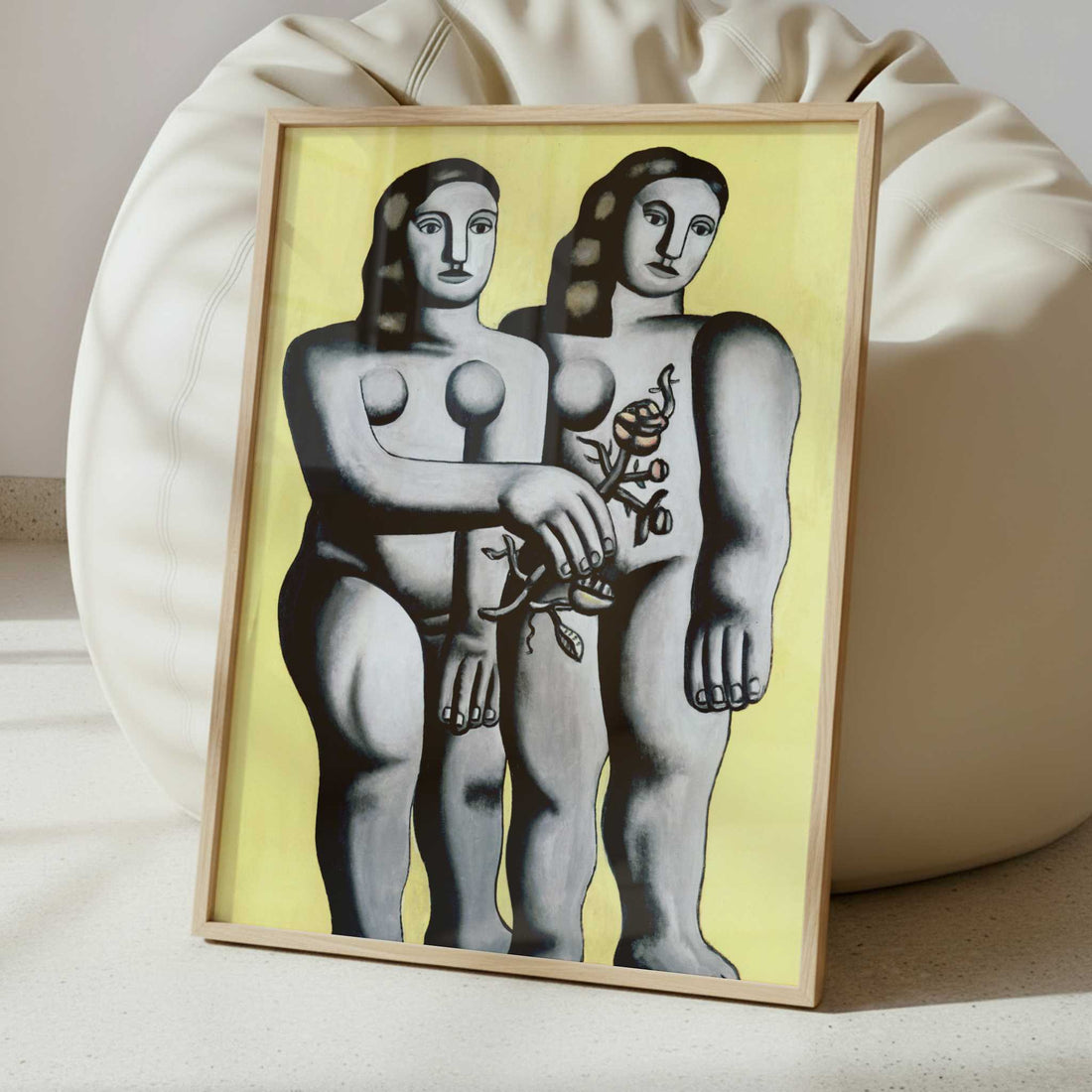 Two Sisters (1935) by Fernand Léger – Art Print - Interior inspiration