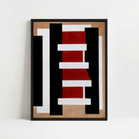 Framed Canvas - Framed canvas in black frame