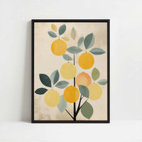 Framed Canvas - Framed canvas in black frame