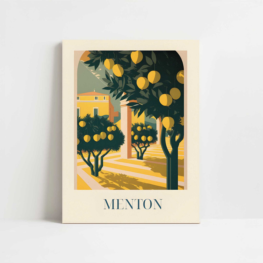 Lemons from Menton, France - Art Print - Unframed art print