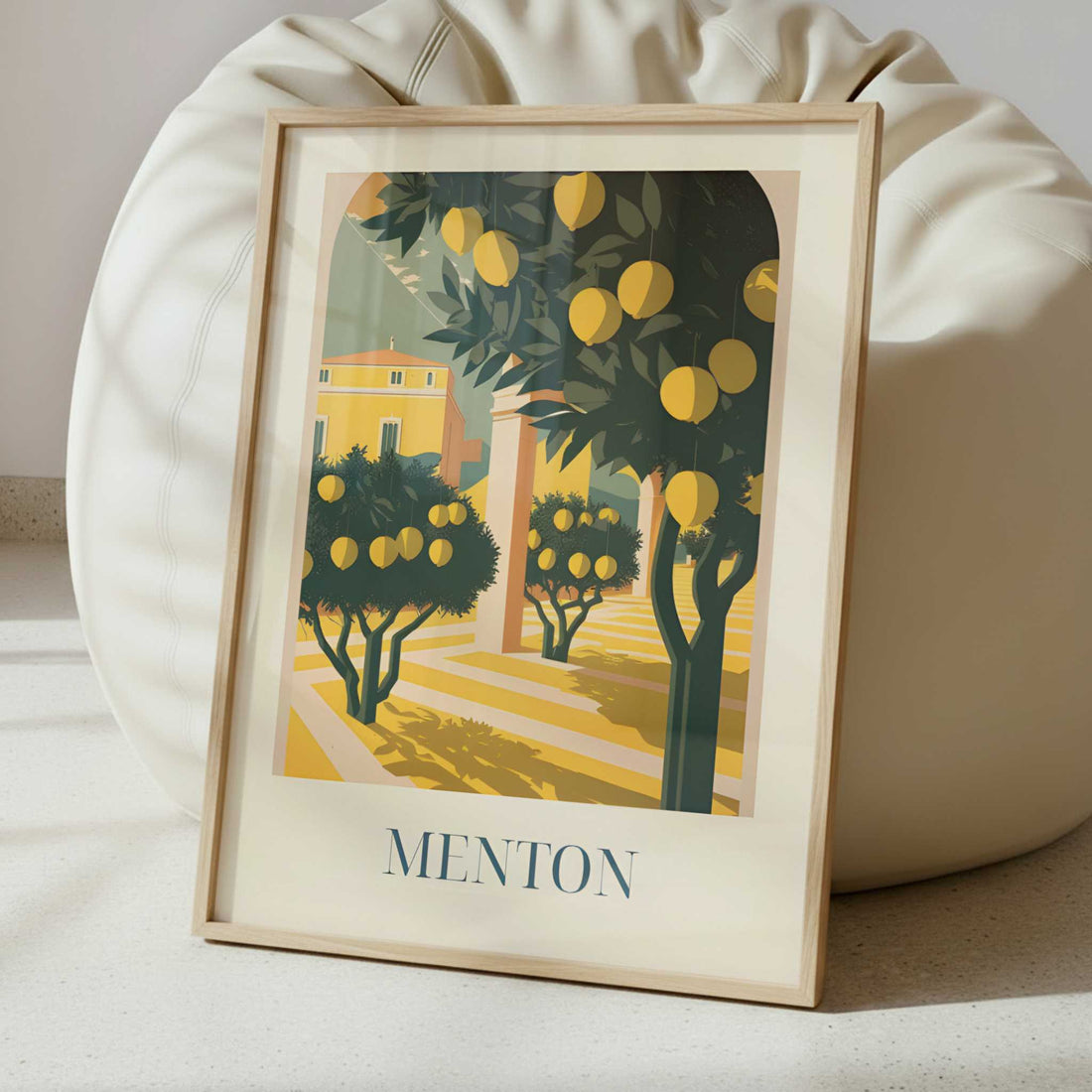 Lemons from Menton, France - Art Print - Interior inspiration