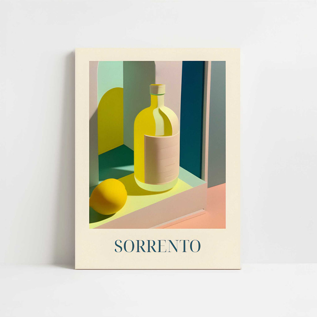 Limoncello from Sorrento, Italy - Art Print - Unframed art print