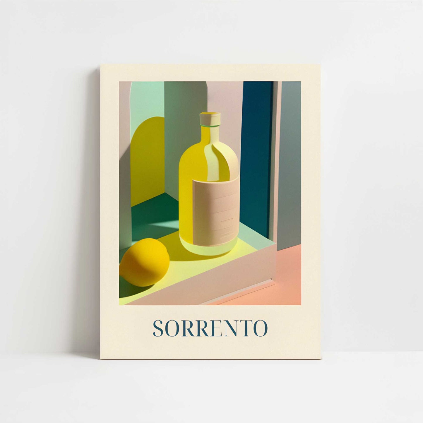 Limoncello from Sorrento, Italy - Art Print - Unframed art print