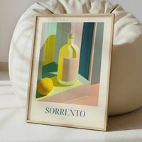 Limoncello from Sorrento, Italy - Art Print - Interior inspiration