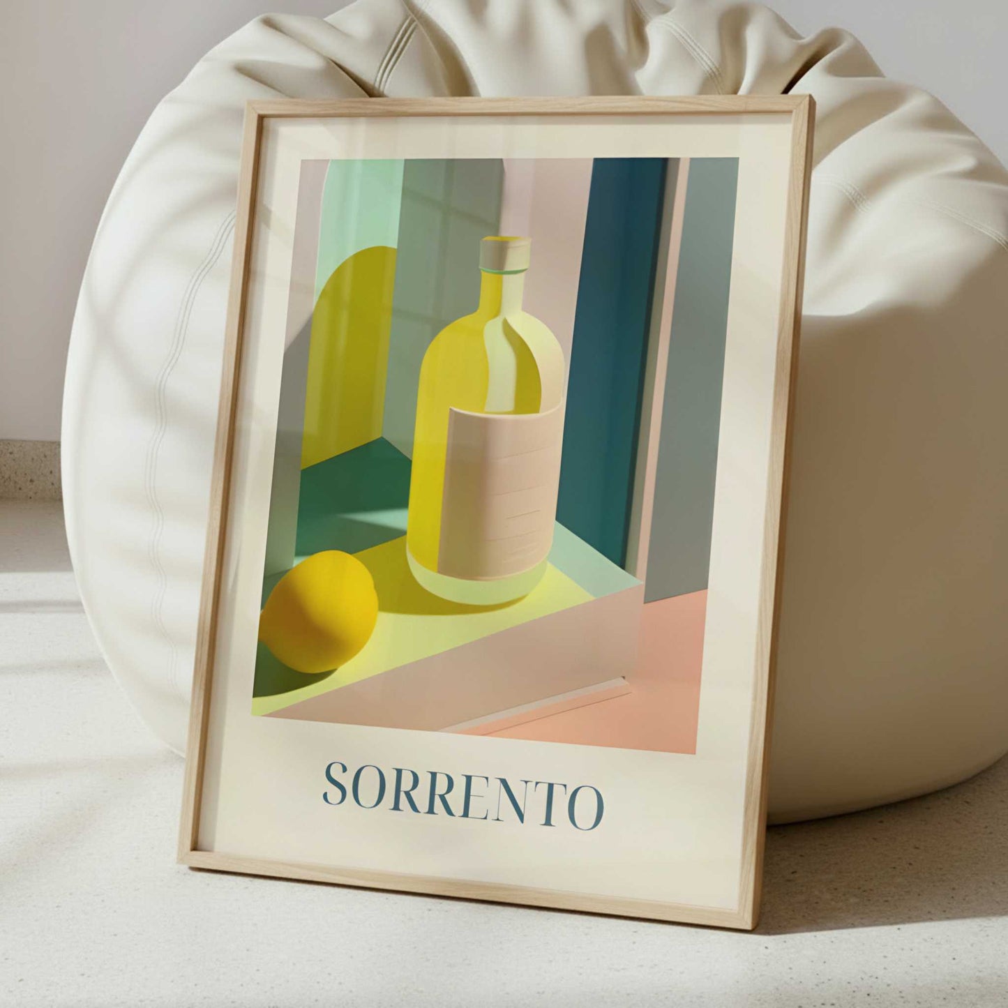 Limoncello from Sorrento, Italy - Art Print - Interior inspiration