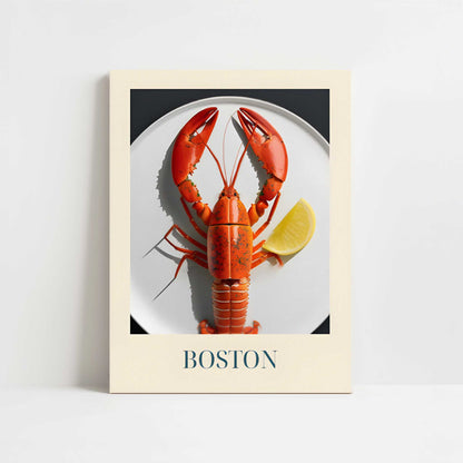 Lobster from Boston, United States - Art Print - Unframed art print