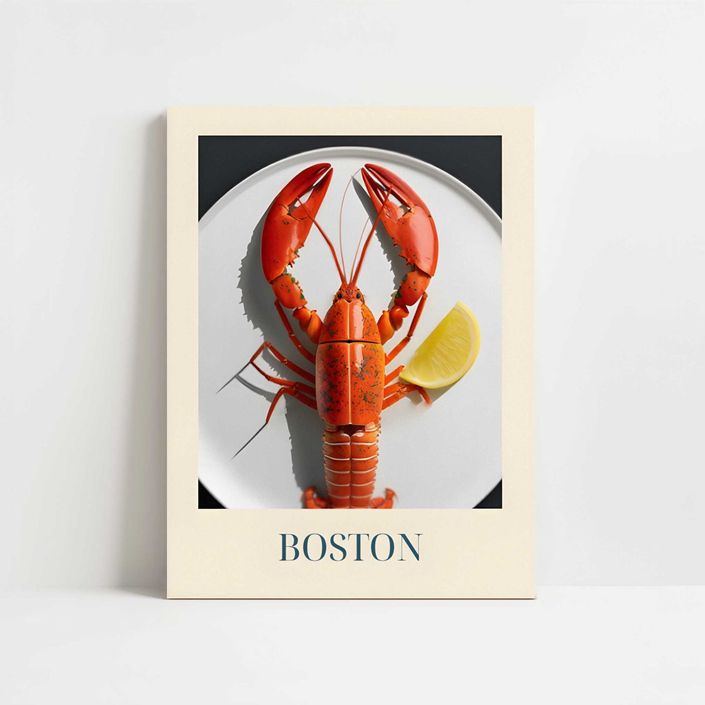 Lobster from Boston, United States - Art Print - Unframed art print