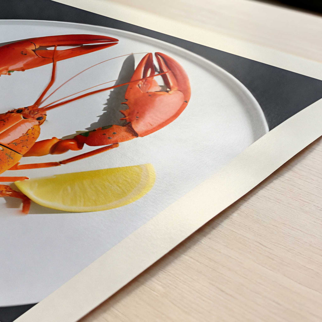 Lobster from Boston, United States - Art Print - Close-up detail of the art print