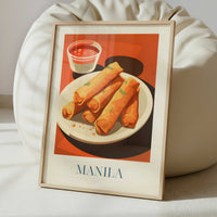 Lumpias from Manila, Philippines - Art Print - Interior inspiration
