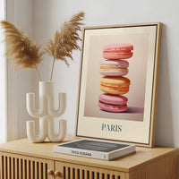 Framed Canvas - Framed canvas in a stylish interior setting