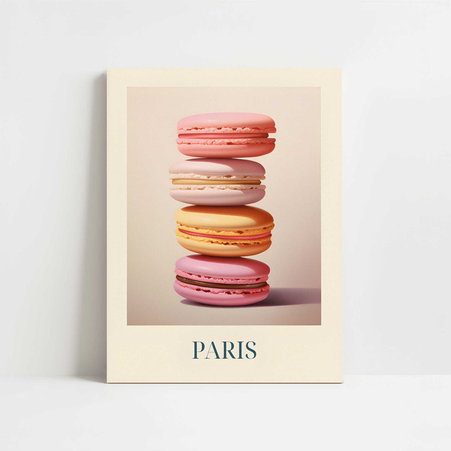 Macarons from Paris, France - Art Print - Unframed art print