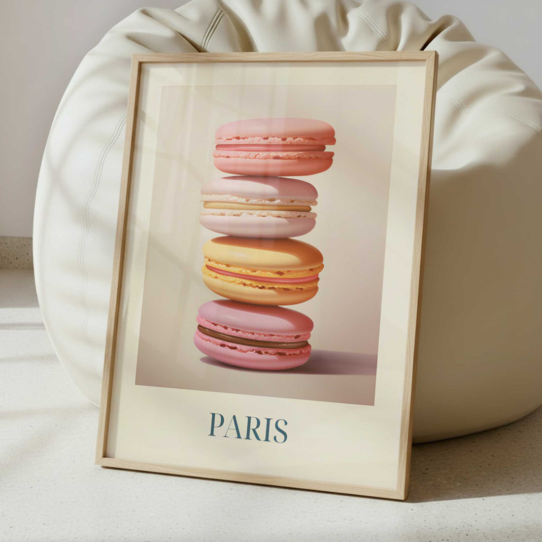 Macarons from Paris, France - Art Print - Interior inspiration