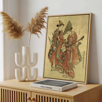 Framed Canvas - Framed canvas in a stylish interior setting