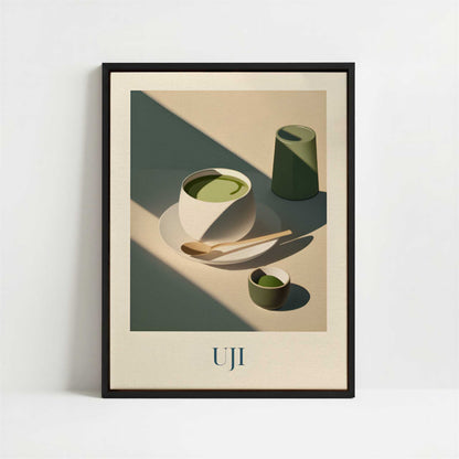 Framed Canvas - Framed canvas in black frame