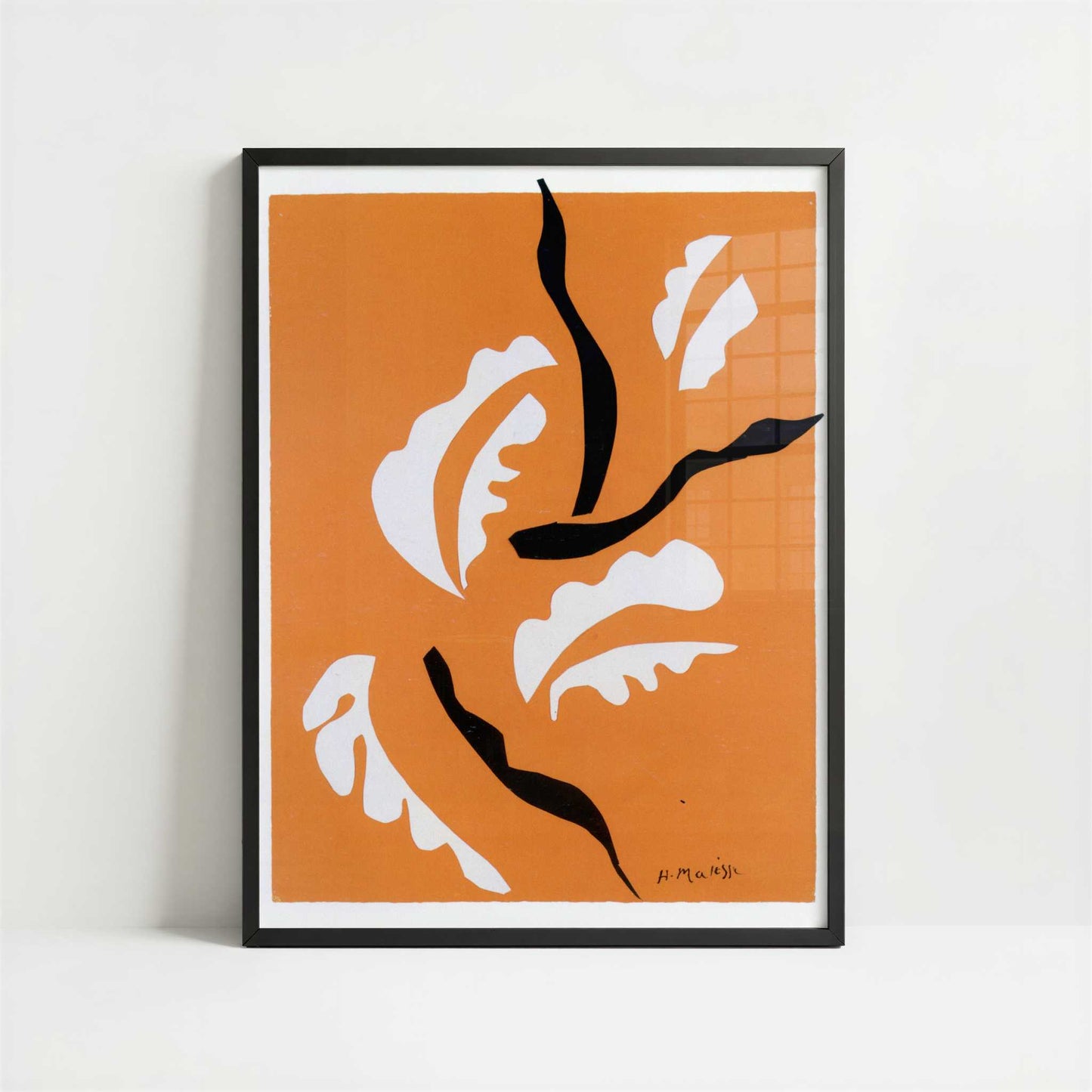 Acrobatic Dancer (1949) by Henri Matisse – Art Print - Art print in black frame