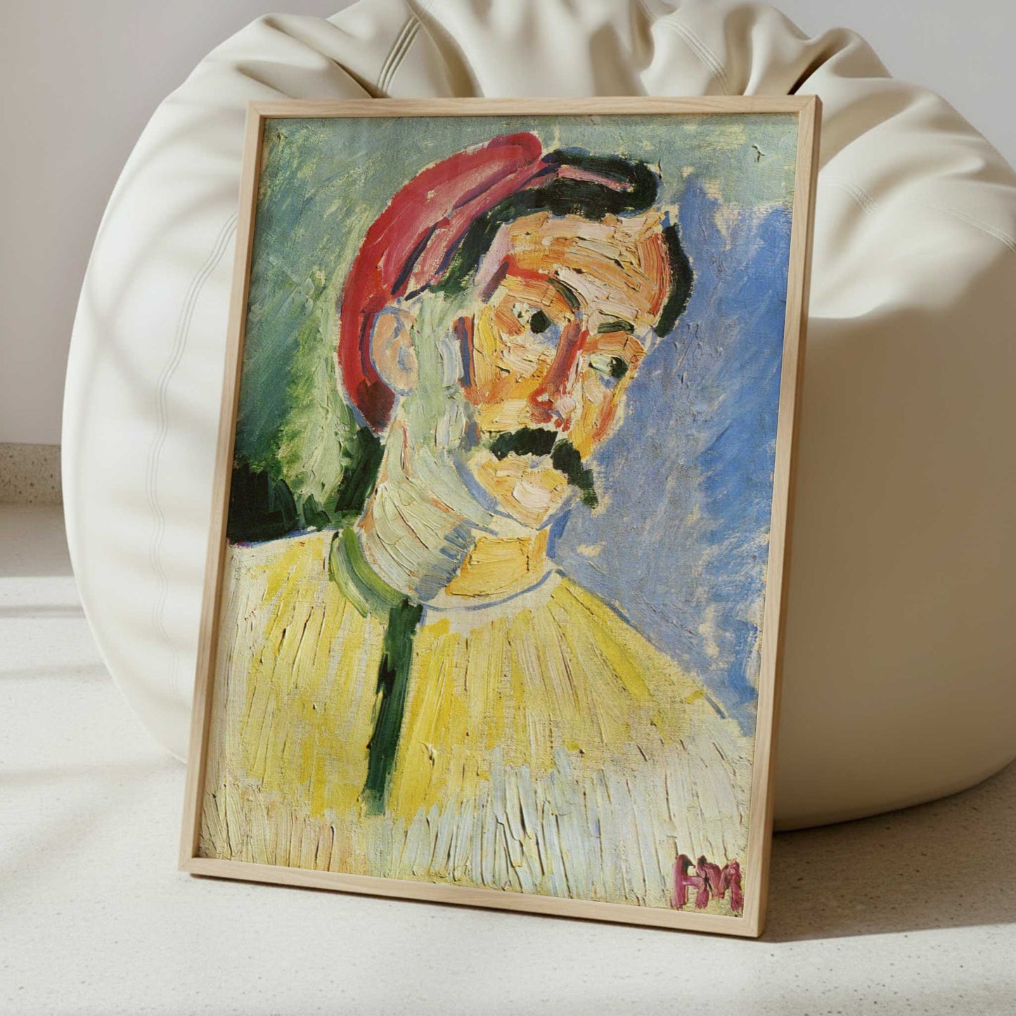 Andre Derain (1905) by Henri Matisse – Art Print - Interior inspiration