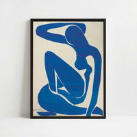 Framed Canvas - Framed canvas in black frame