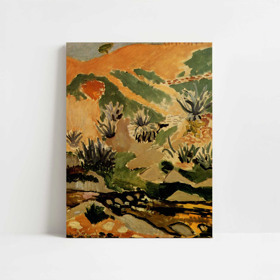 Brook with Aloes (1907) by Henri Matisse – Art Print - Unframed art print