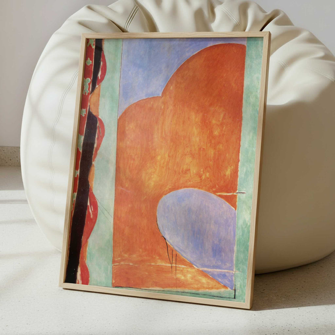 Composition, The Yellow Curtain (1915) by Henri Matisse – Art Print - Interior inspiration