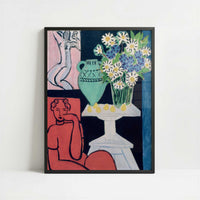 Daisies (1939) by Henri Matisse – Art Print - Art print in black frame